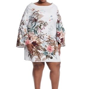 Amanda Uprichard x GB Angela Dress in Camillia Floral Print 3X